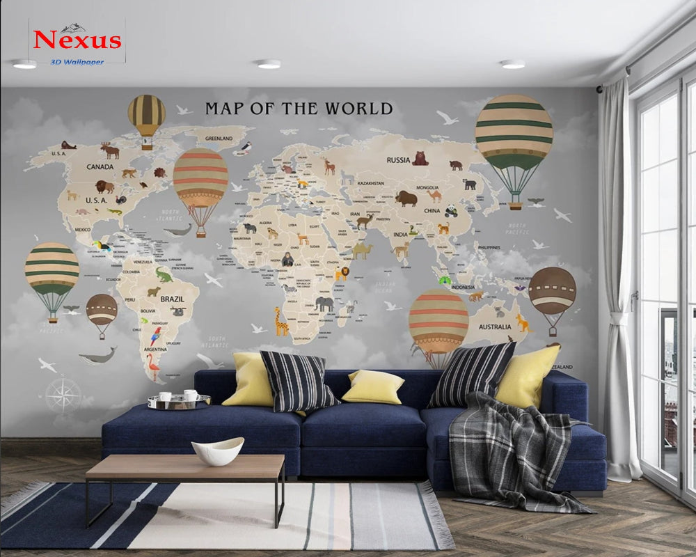 3D Map Wallpaper